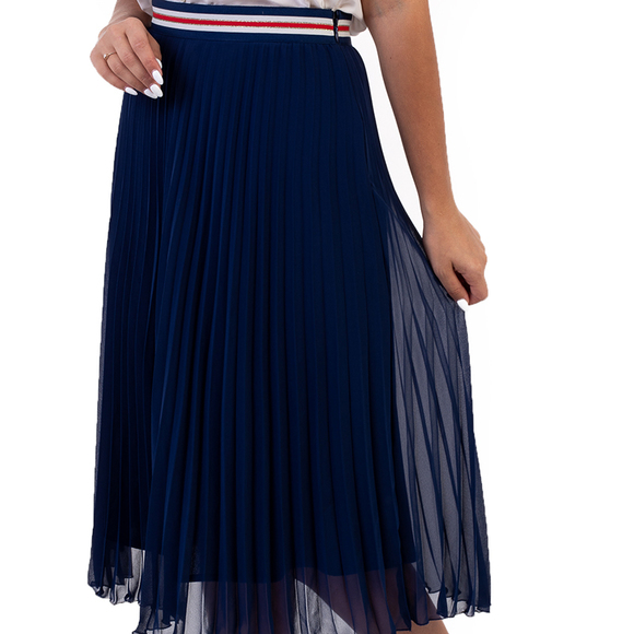 Network Skirt Women Navy - Picture 2 of 5